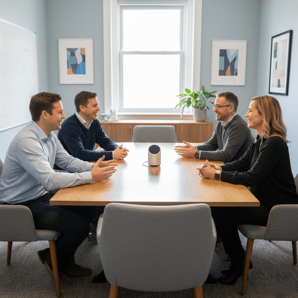 Automatische Besprechungsprotokolle mit KI-Transkription