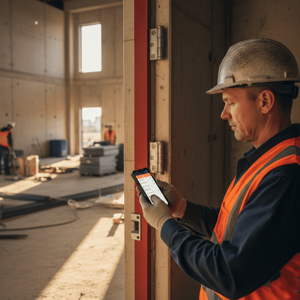 Mobile App für Türprüfungen nach DIN-Norm im Metallbau