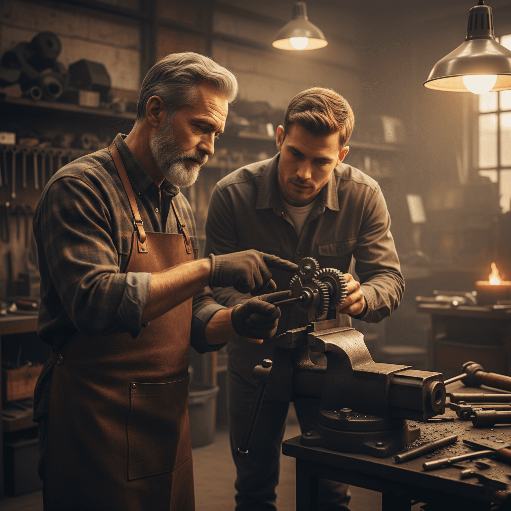 Erfahrener Mitarbeiter geht in Rente - Wissensverlust im Betrieb